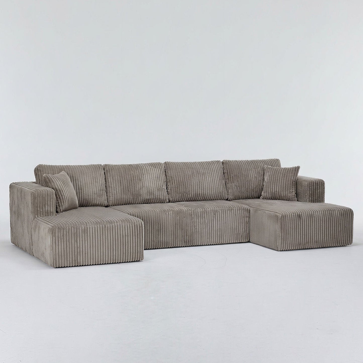 U-Shape Modular Sectional Sofa For Living Room