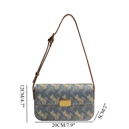 Chic Small Shoulder Square Bag for Females – Stylish Design Armpit Hobo Bag, Perfect for Everyday Use