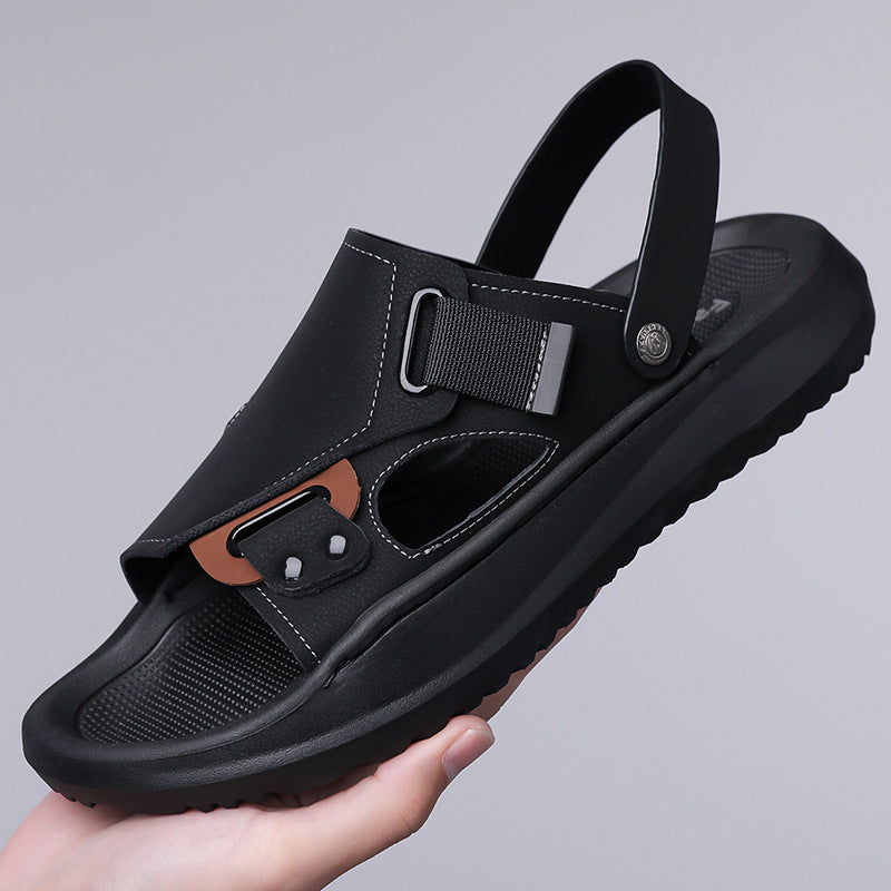 Extra-large Size Sandals For Men Summer New Arrival Soft-soled And Casual