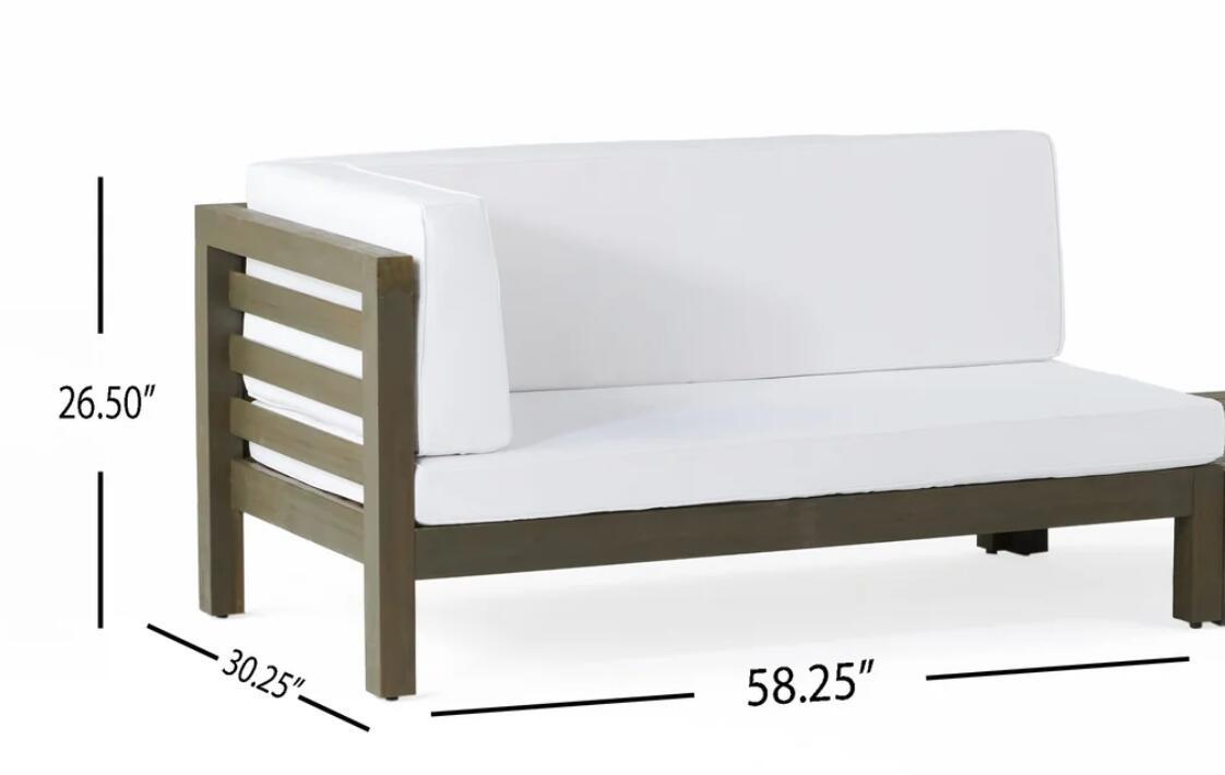 Oana Corner Bench And Coffee Table