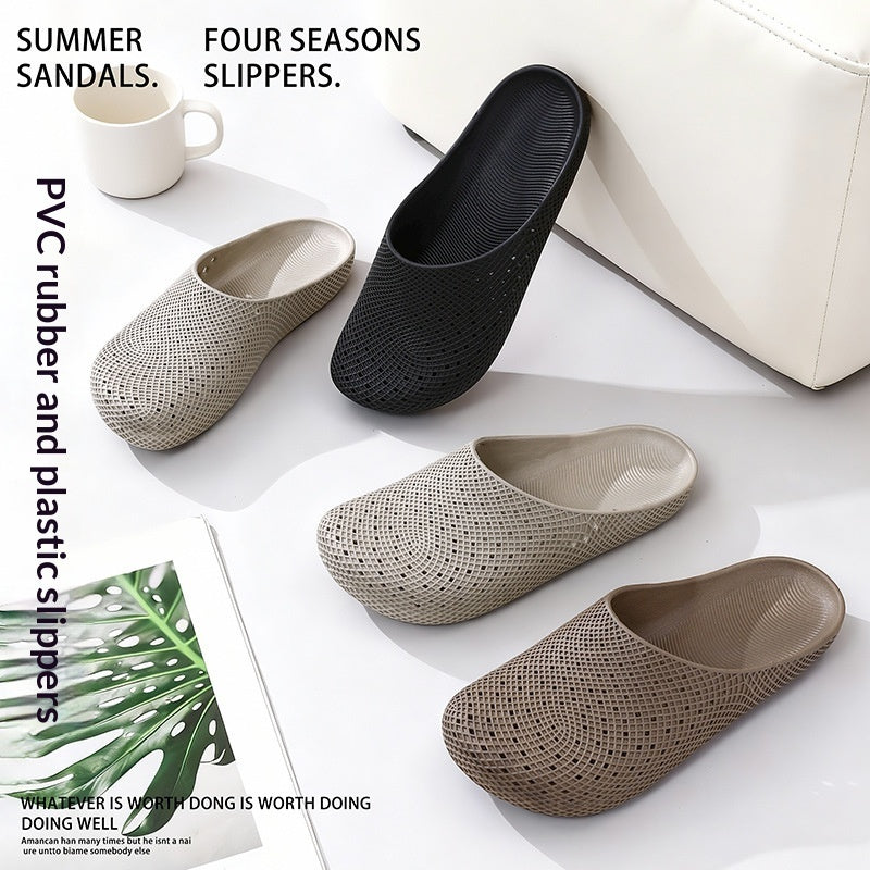 Mens Breathable Water Shoes Slip-On River-Walking Sandals