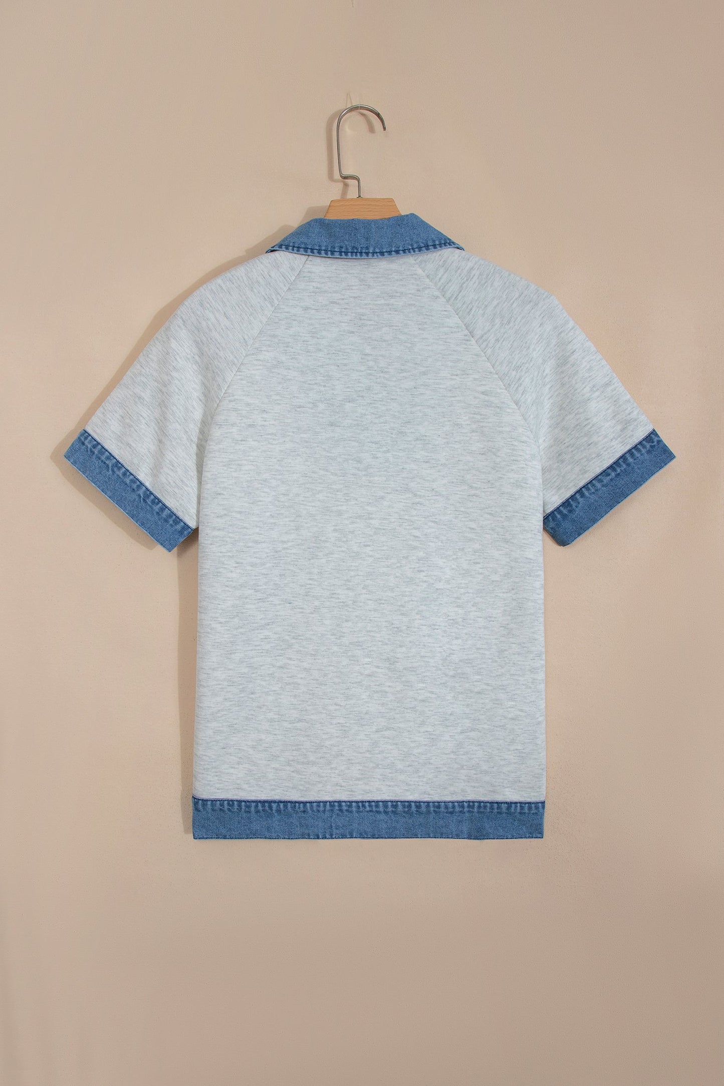 Mckayla Cuffed Short Sleeve Top