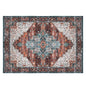 6x9FT VintageÊArea Rug Modern Non Slip Carpet Boho Low Pile Soft Rug Waterproof Machine Washable Rug for Living Room BedroomÊKitchen Dining Room Under