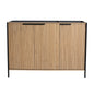 Contemporary Freestanding Bathroom Vanity With Adjustable Shelves