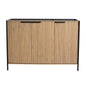 Contemporary Freestanding Bathroom Vanity With Adjustable Shelves