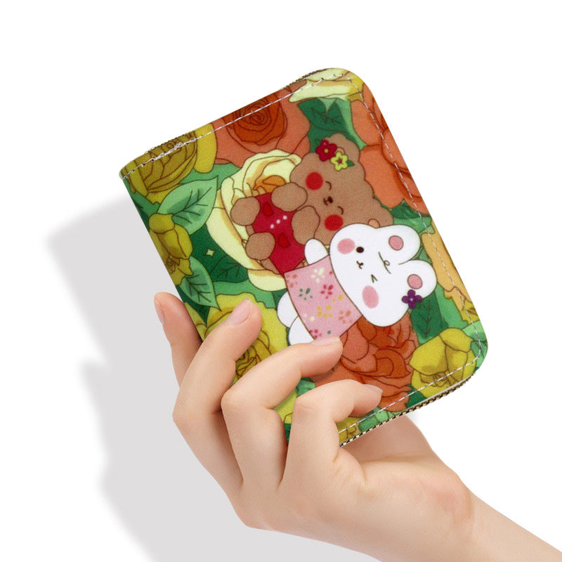 Summer Instagram-style Organ Card Holder Small Coin Purse For Women