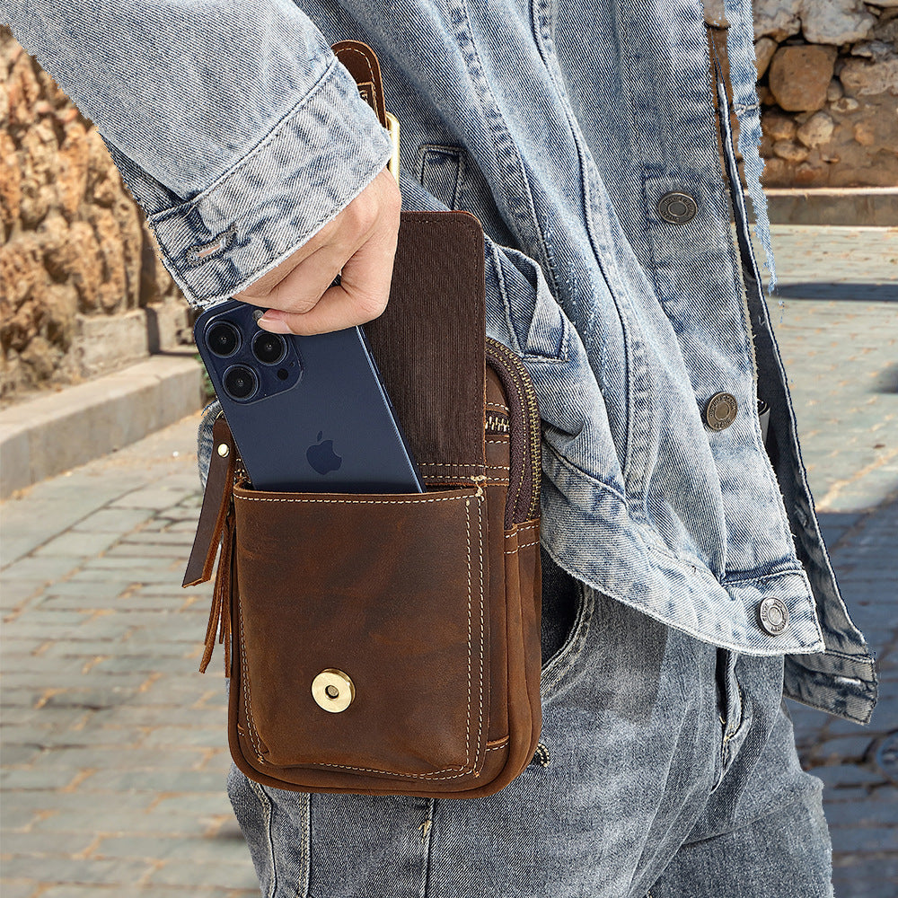 Multi-functional Patchwork Phone Bag