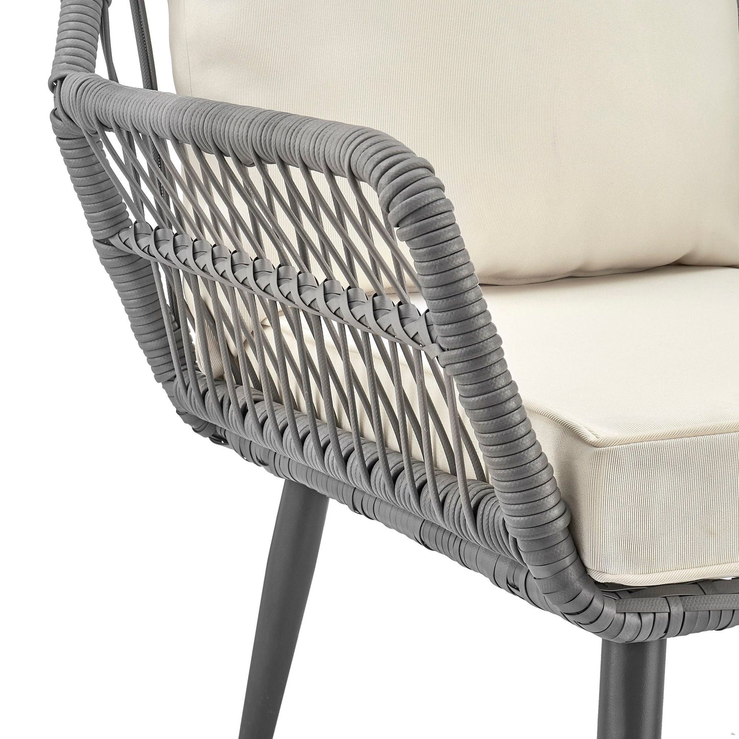 Cannes - 3 Piece Outdoor Patio Conversation Set