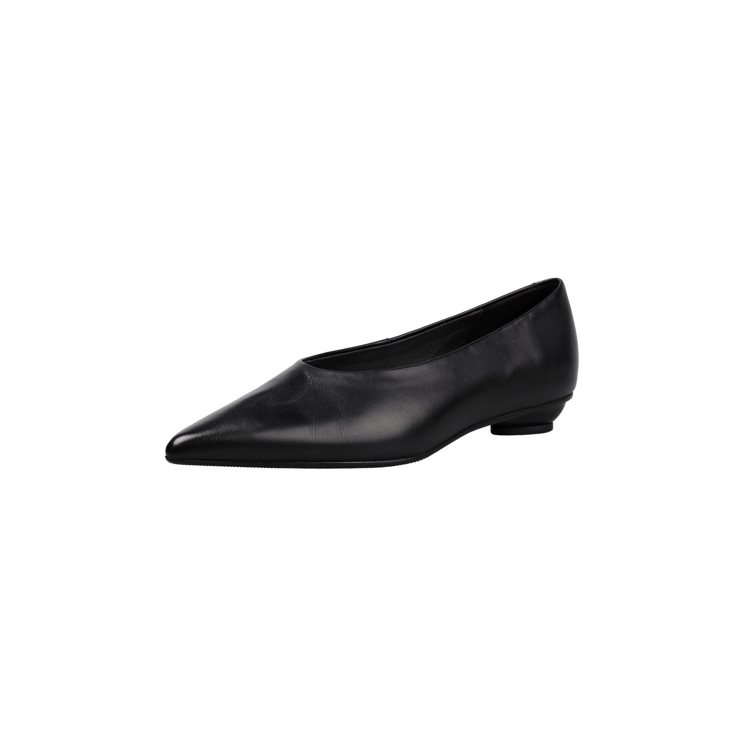 New-style Cowhide Minimalist Versatile Small Leather Shoes