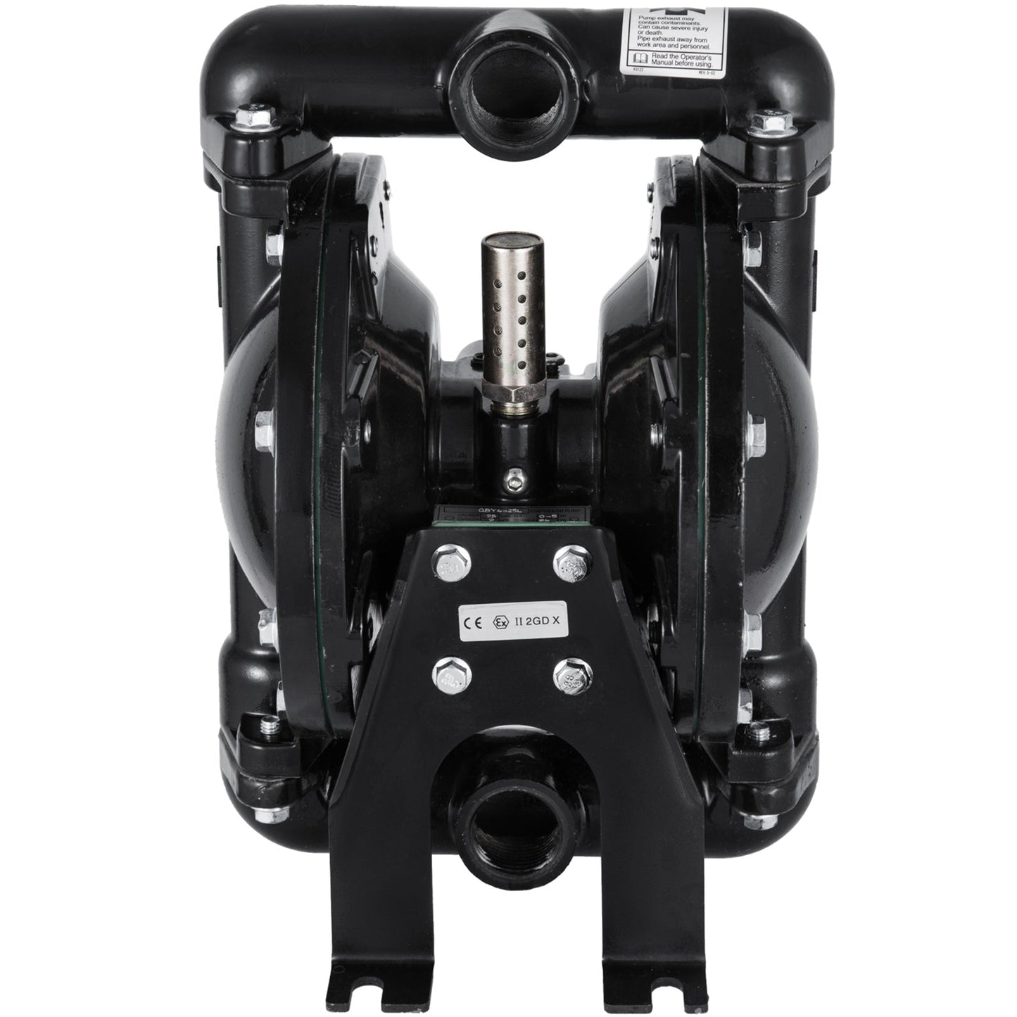 Air-Operated Double Diaphragm Pump 1 Inch Inlet/Outlet Aluminum