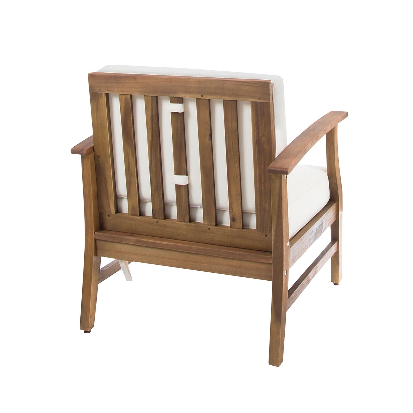 Perla Contemporary Club Chair with Water Resistant Cushion