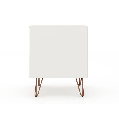 Rockefeller - Nightstand With 1 Drawer - White