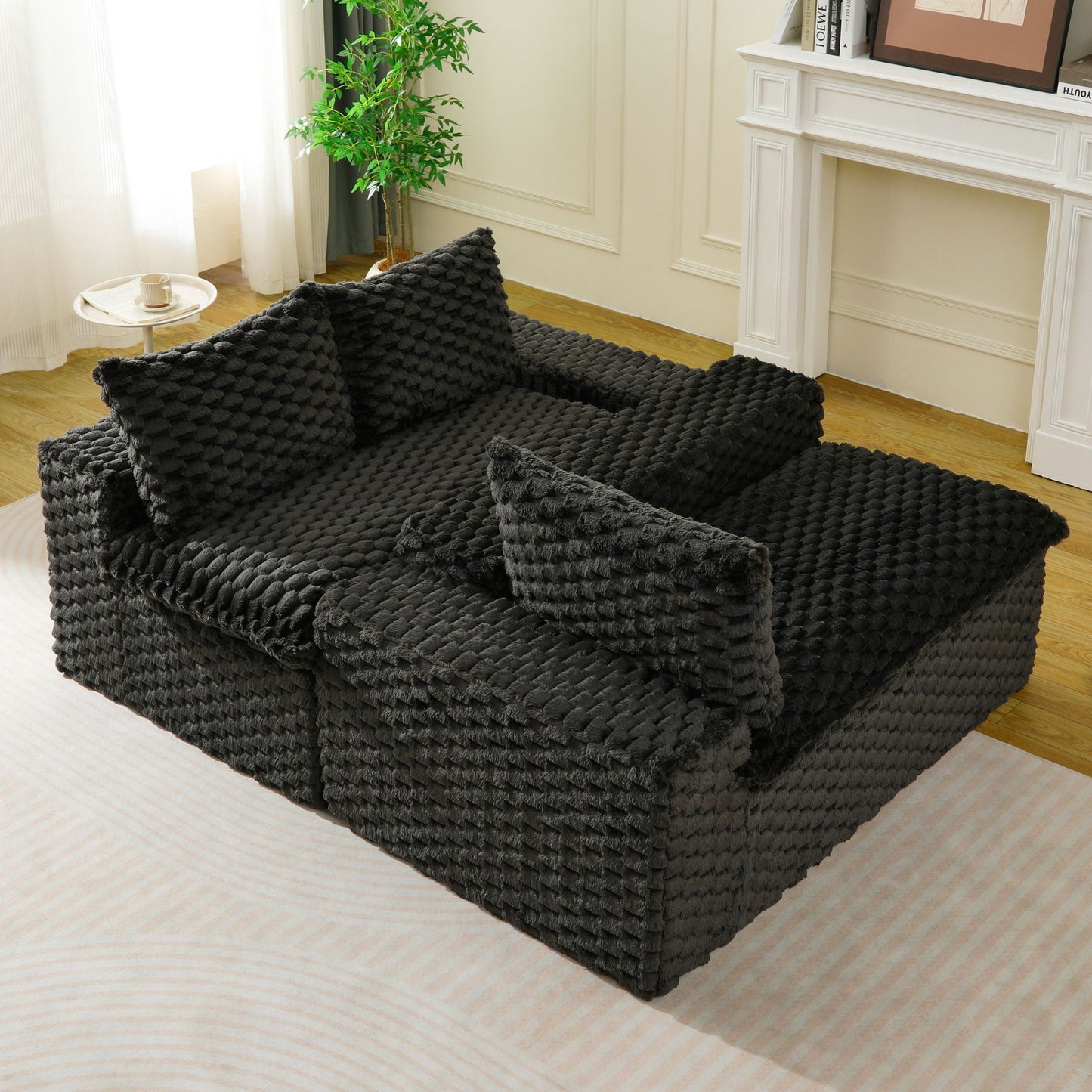 Multifunctional Sofa, Side-By-Side Or Facing Each Other