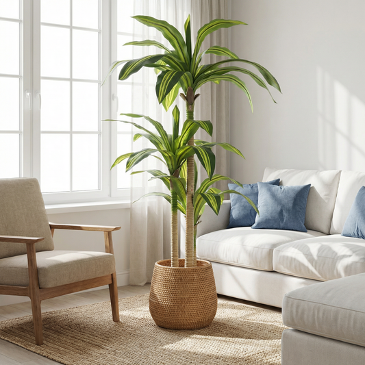 5' Artificial Dracaena Tree