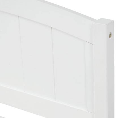 Platform Bed & Headboard, Footboard And Wood Slat Support