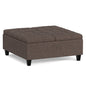 Harrison - Upholstered Coffee Table Storage Ottoman