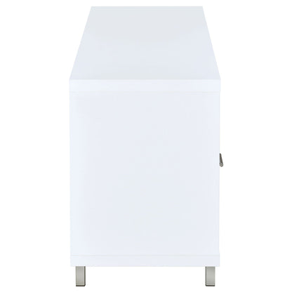 Casey 2-drawer Engineered Wood 60-inch TV Stand White