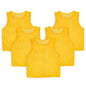 5Pcs Mesh Scrimmage Vests Soccer Basketball Team Training Pinnies Jerseys Shirt Adult Plus Size