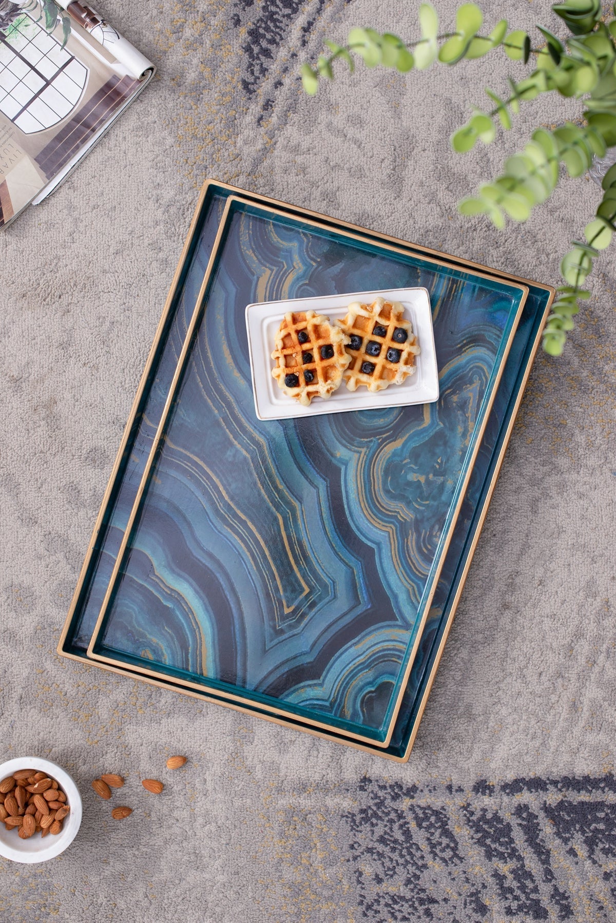 S/2 Effra Rectangular Trays