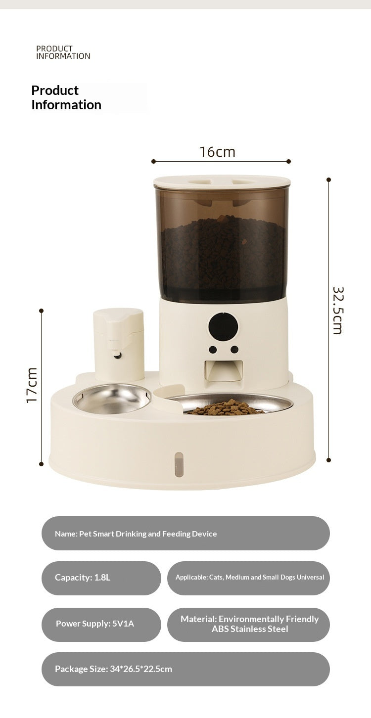 Automatic Cat Feeder With Timed & Portion Control