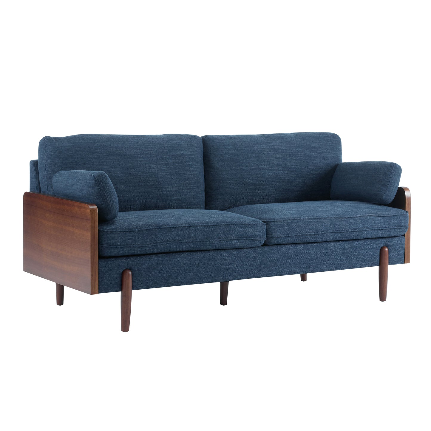 Mid-Century Modern Sofa - Navy