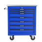 7 Drawers Multifunctional Tool Cart with Wheels