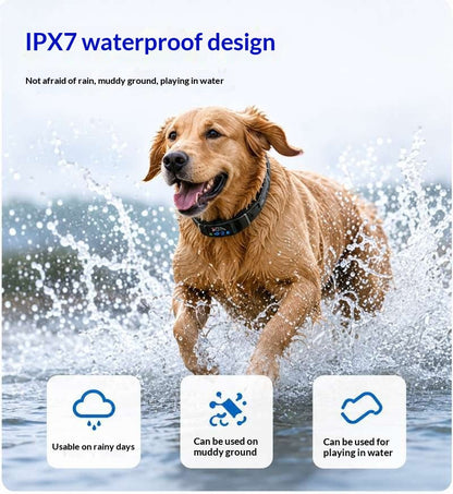Smart GPS Wireless Fence & Tracking Training Collar