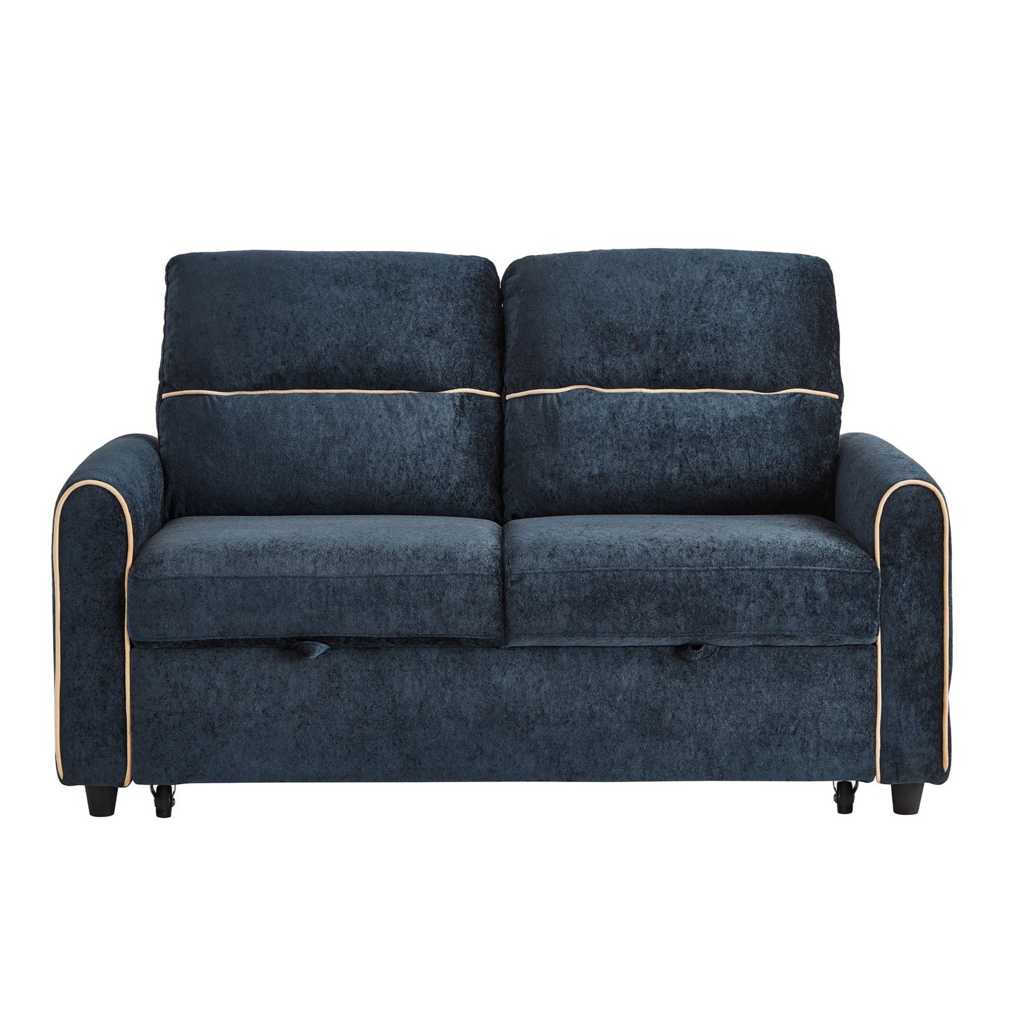 Pull Out Sofa Bed With Adjustable Backrest And USB Charging Ports