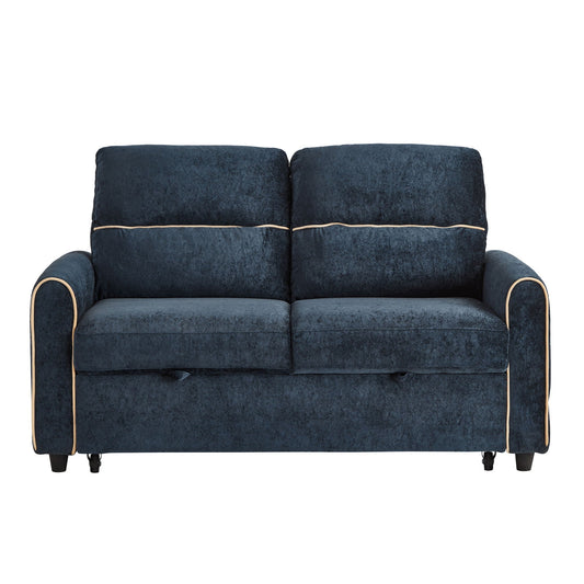 Pull Out Sofa Bed With Adjustable Backrest And USB Charging Ports