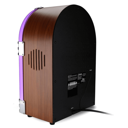 Victor Broadway II Desktop CD Jukebox with Multi-Color LED Lighting and FM Radio