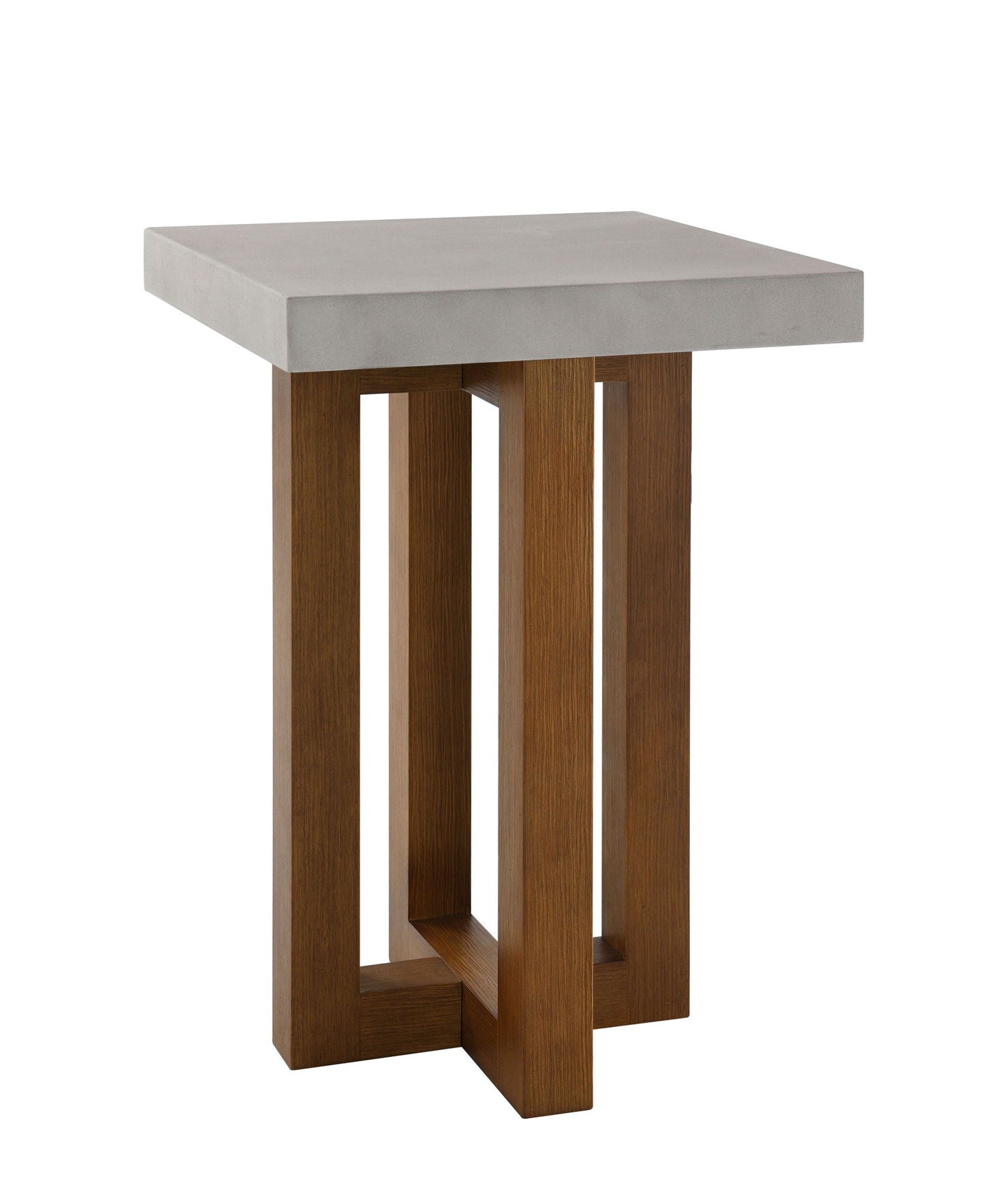 Keven Faux Concrete Top Table