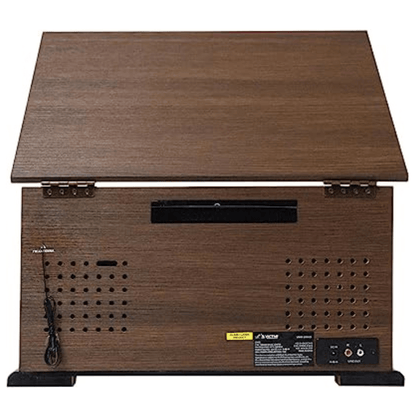 Victor State 7-in-1 Wood Music Center Espresso - Refurbished