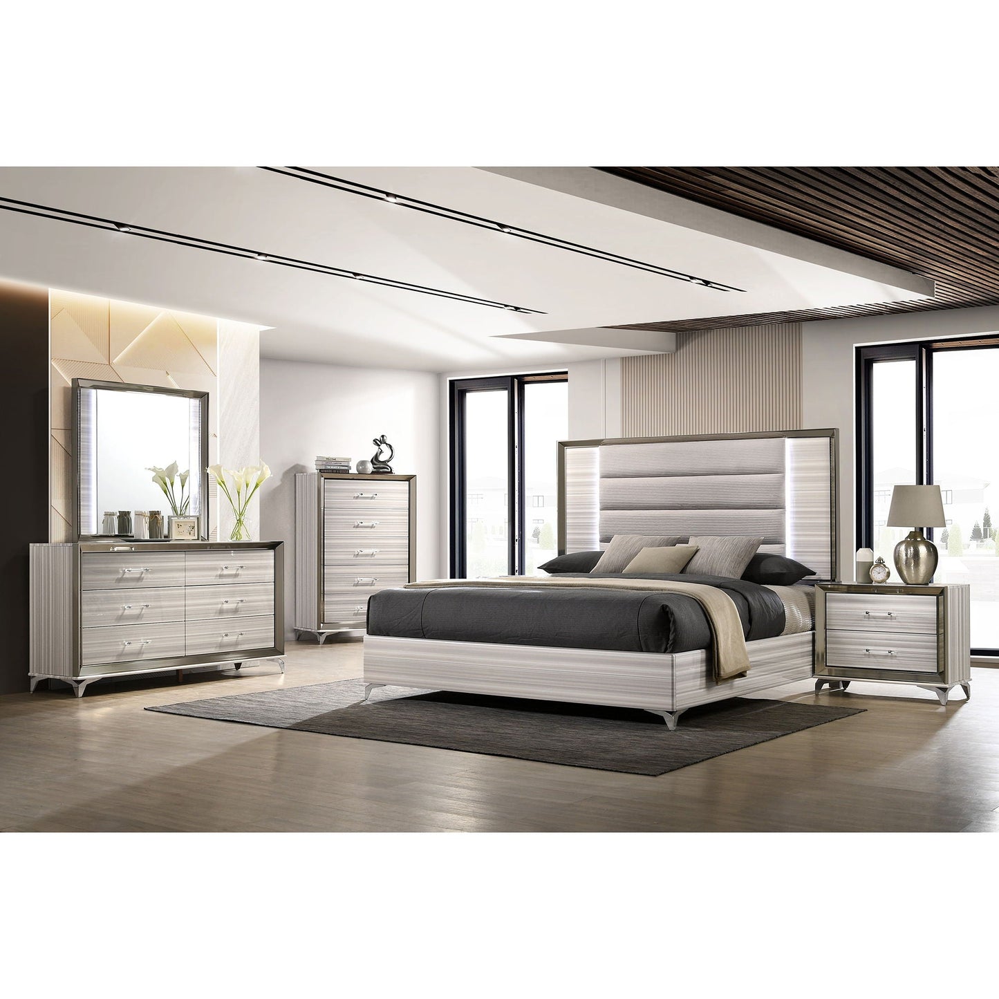 Star - Nightstand - White