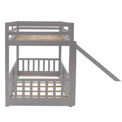 Functional Bunk Bed & Convertible Ladder And Slide