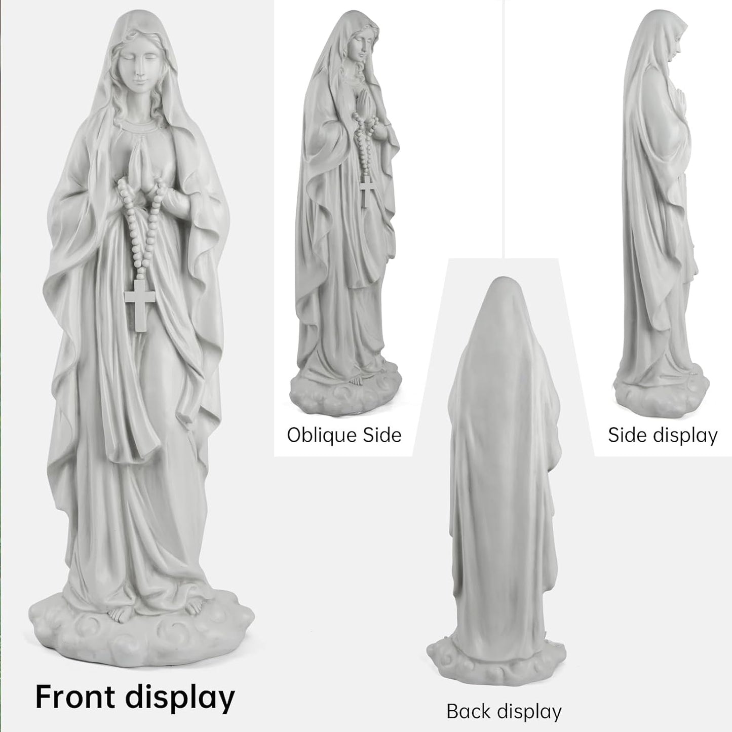 31.5" Large Madonna Prayer Statue