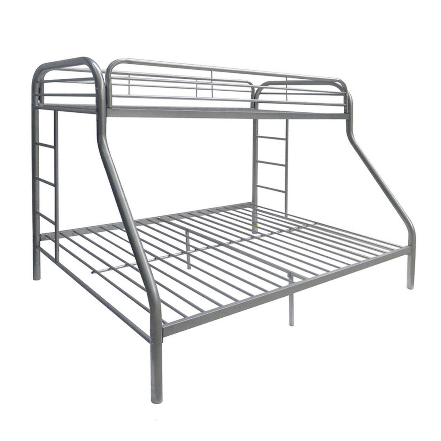 Tritan - Twin / Full Bunk Bed - Silver