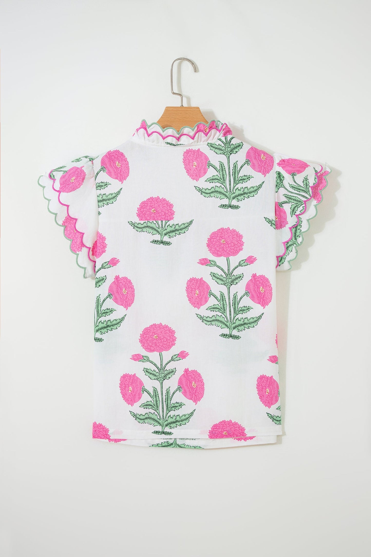 Mariah Detail Short Sleeve Blouse