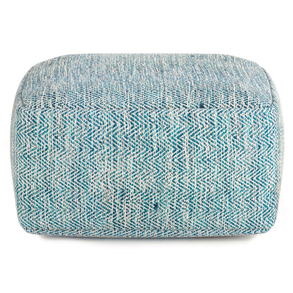 Nate - Handcrafted Square Pouf