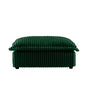 Luxurious Chenille Ottoman
