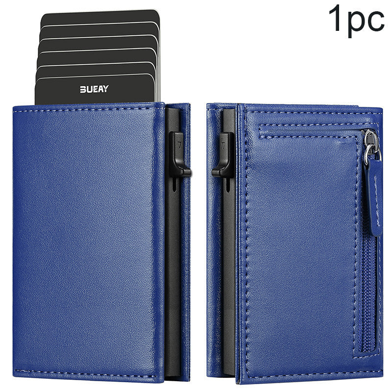 Foreign Trade First-layer Cowhide Genuine Leather Card Holder