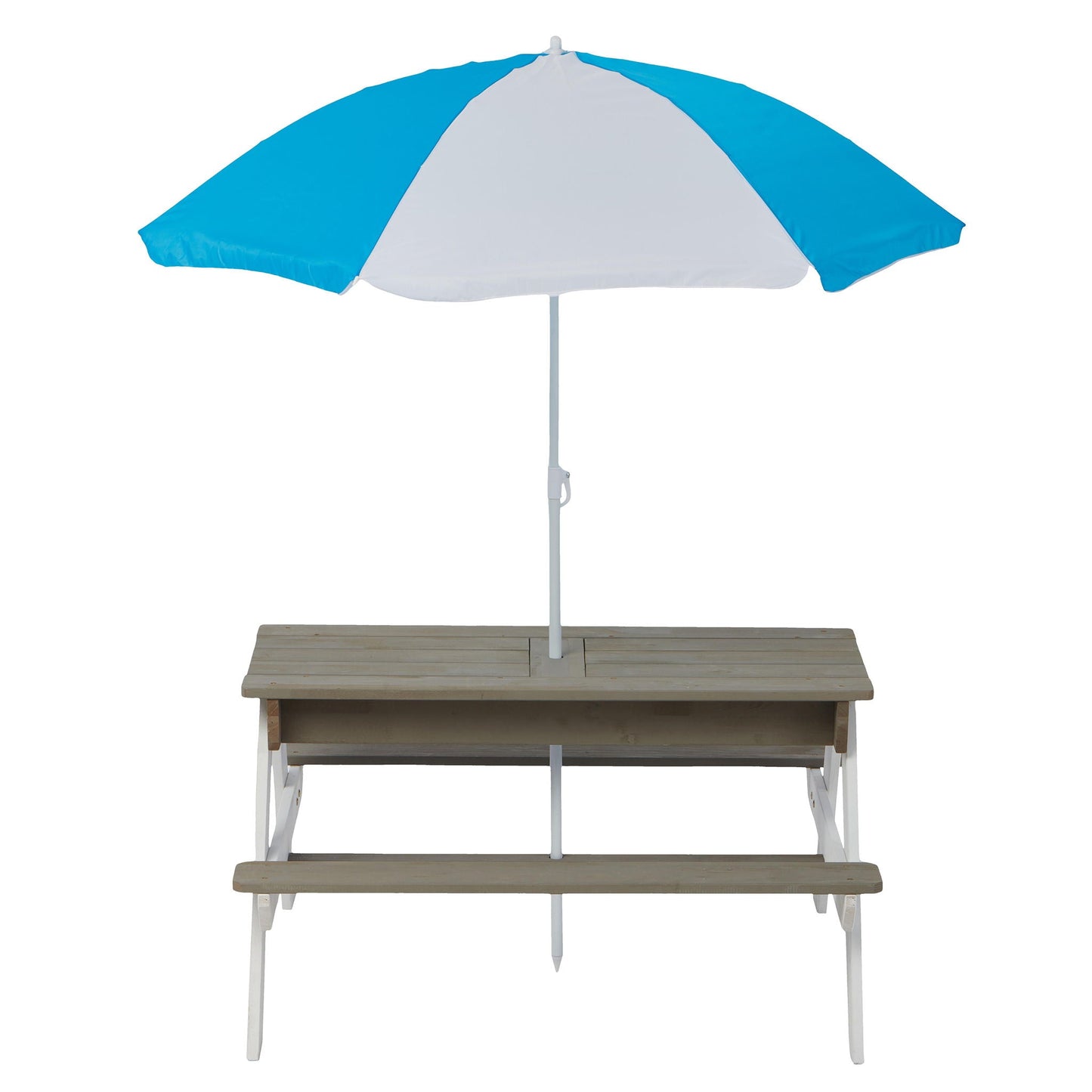 Kids Picnic Table With Sand and Water Table Conversion