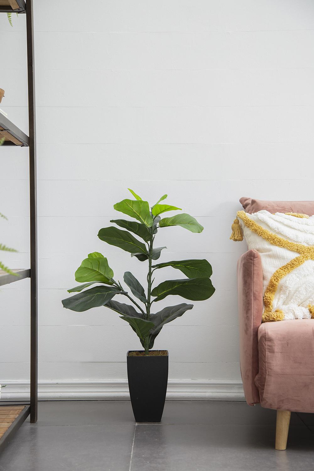 20x16x35" Artificial Fiddle-Leaf Fig Potted Plant