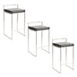 Fuji - Elegant Design Contemporary Stackable Counter Stool