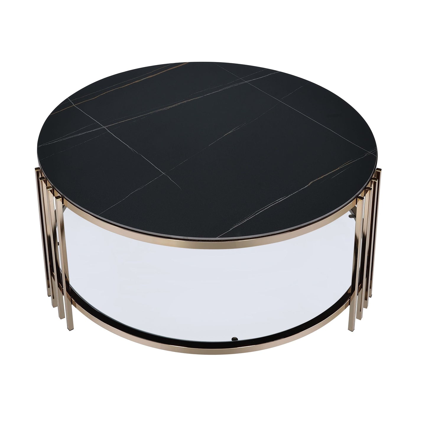 Abisha - Sintered Stone Top Round Tables