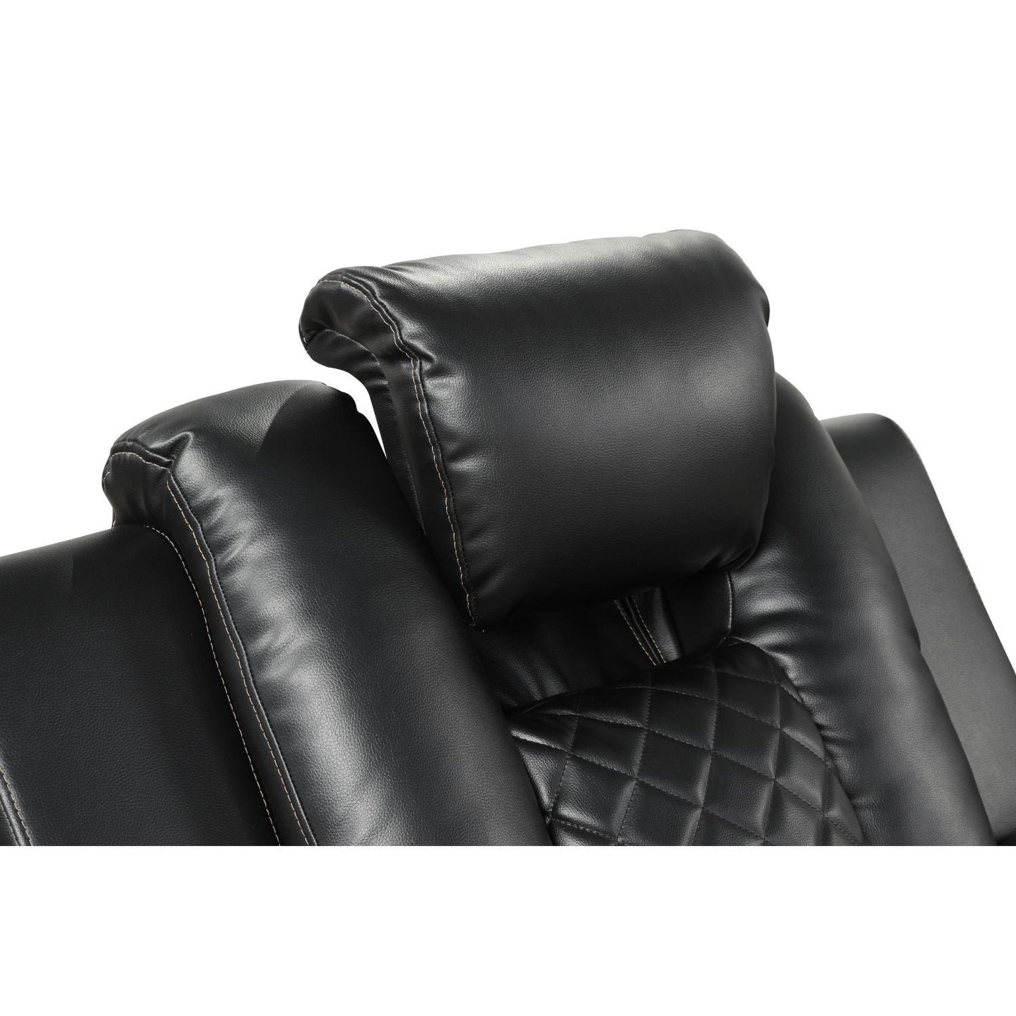 Benz - LED & Power Recliner Chair With Adjustable Headrest