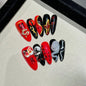 1023- Handmade press on nails fake nails removable