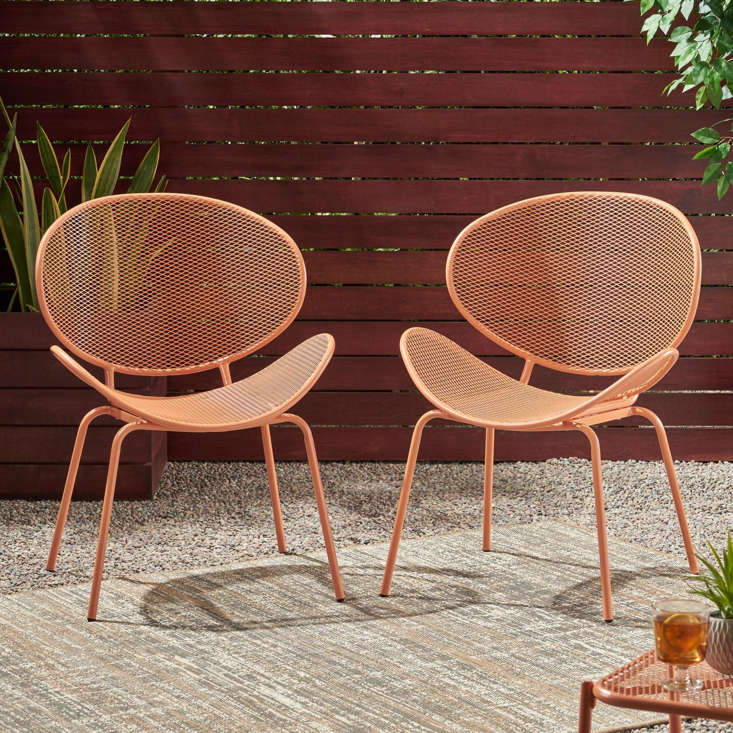 Elba Contemporary Chair Set For Outdoor Relaxation