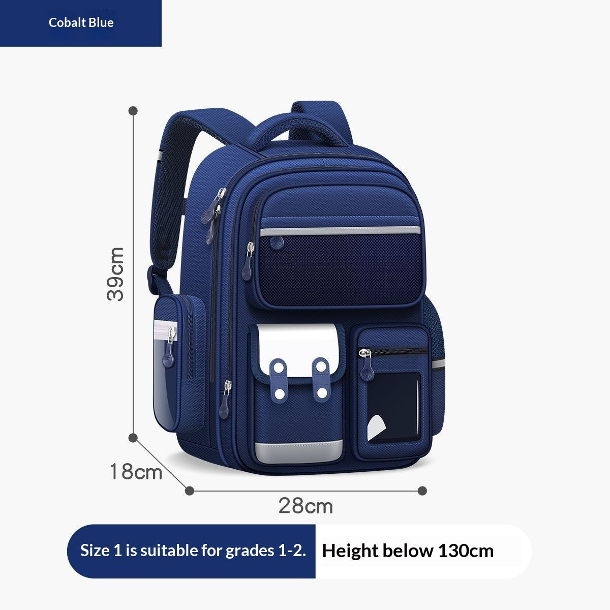 Elementary School Spine-Protecting Backpack