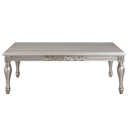 Pelumi Platinum Finish Coffee Table