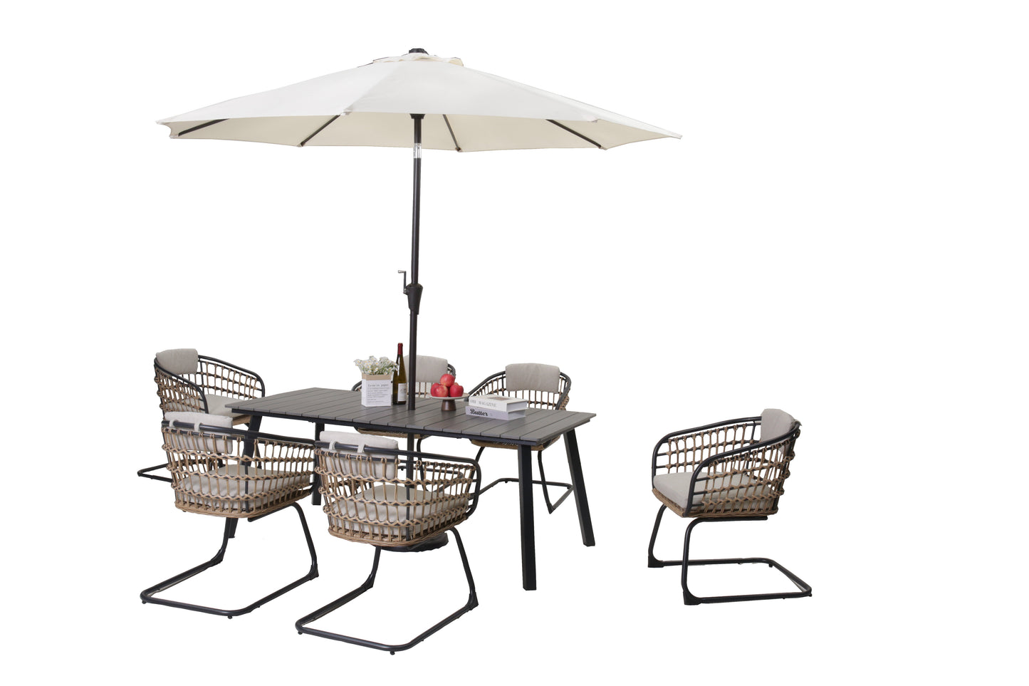Wicker Dining Chair Set of 2